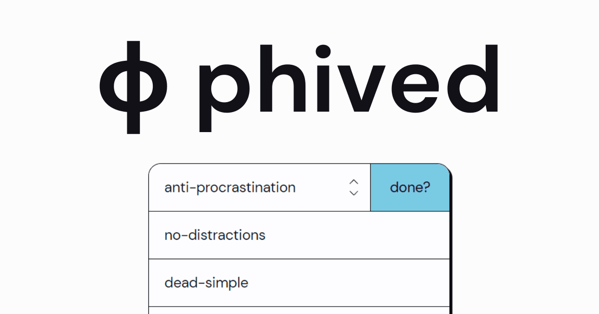 Logo for the phived website